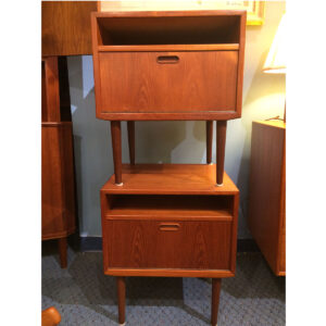 Pair of Teak Danish Modern Accent Tables – Night Stands by Falster