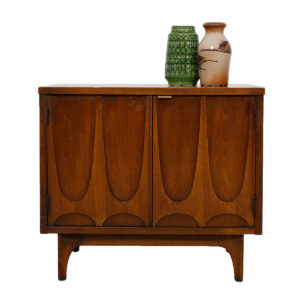 Pair of Broyhill Brasilia Commodes / Nightstands / Accent Tables with Legs