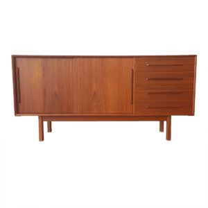 Danish Modern Teak 2-Door / 4-Drawer Sideboard