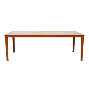 Large Danish Modern Teak Coffee Table w/ Rounded Feet