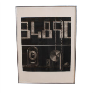 “The Shop Where You Can’t Buy Time” 2/25 Mezzotint Artwork