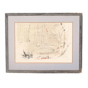 Birdsey Sailboats and Beach Artwork