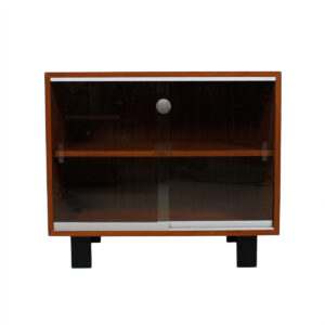 Walnut Media / Display Cabinet by George Nelson for Herman Miller