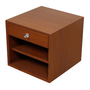 Walnut Accent Table / Nightstand by George Nelson for Herman Miller