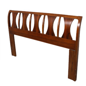 MCM Kent Coffey Perspecta Walnut & Rosewood Headboard