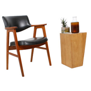 Danish Modern Teak Arm Chair by Erik Kirkegaard