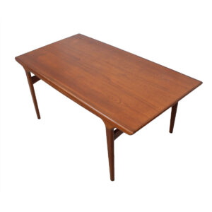 Johannes Andersen Expanding (1Leaf) Teak Dining Table by Uldum Møbelfabrik