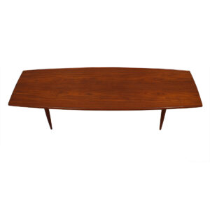 Splayed Leg Danish Teak Long ‘Surfboard’ Coffee Table