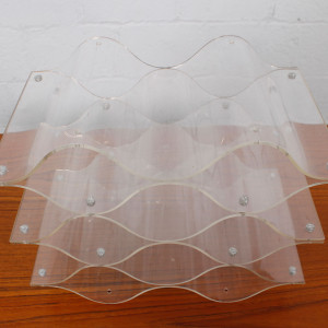 Lucite Wine Rack / Storage
