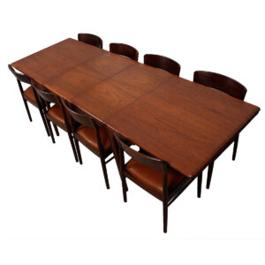 Danish Modern Johannes Andersen for Uldum 2 Leaf Dining Table