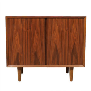 Compact Storage — Danish Walnut Media / Bar Cabinet by CADO