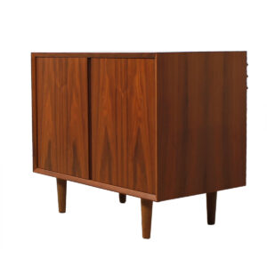 Compact Storage — Danish Walnut Media / Bar Cabinet by CADO