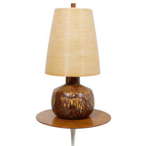 Martz Decorator Lamp w/ ‘Beehive’ Fiberglass Shade