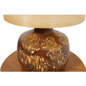 Martz Decorator Lamp w/ ‘Beehive’ Fiberglass Shade