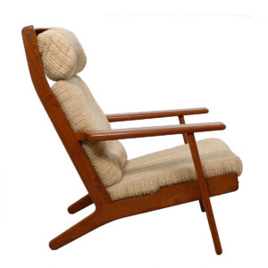 Hans Wegner GE 290 High Back Lounge Chair for GETAMA