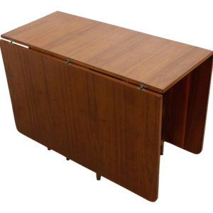 Harvey Probber Apartment Sized Small-2-Large Double Dropleaf Table