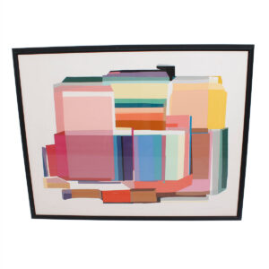 Signed “A San Francisco Day” Artist Proof – Large Colorful Abstract