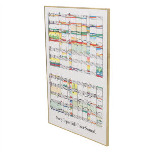 Framed Vintage Poster for Sony Music Corp, dated 1979