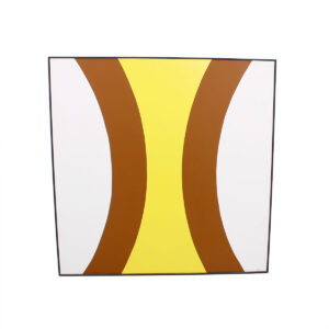 Large Graphic Painting, Signed, 1971