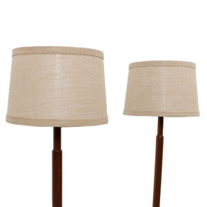 Pair of Martz – Marshall Studios Wood Floor Lamps