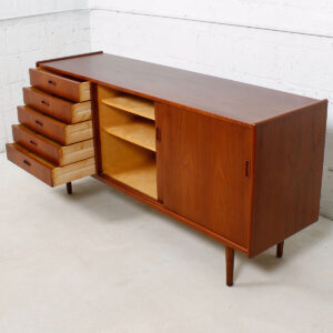 Arne Vodder 67″ Danish Modern Teak Sideboard