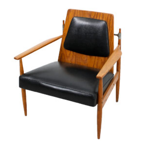Decorator Mid Century Modern Bentwood Accent Arm Chair