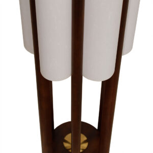 Architectural Modernist Tall Table / Floor Lamp