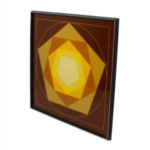 Large Vintage Geometric POP Artwork