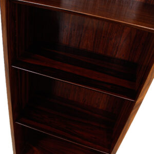 Tall & Ultra Thin Danish Rosewood Bookcase
