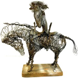 Don Quixote Wire Sculpture
