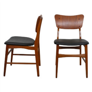 Set of 4 Danish Modern Teak Dining Chairs