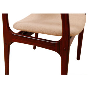 Set of 4 Erik Buch Danish Modern Rosewood Dining Chairs