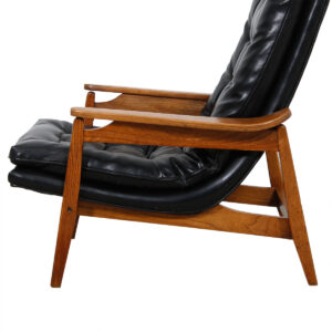 Milo Baughman MCM Lounge Chair & Matching Ottoman