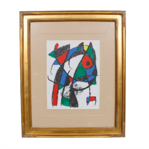 Joan Miro 1975 Lithograph Print
