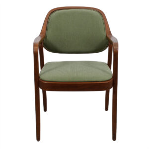 Sculptural Accent Arm Chair — Reupholstered