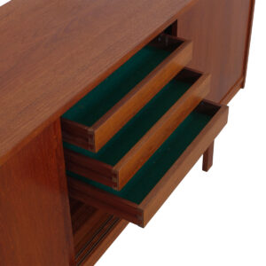 Slim Danish Kofod-Larsen Teak Sideboard / Room Divider