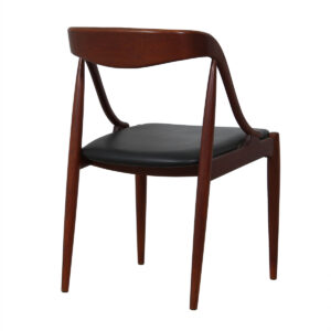 Pair of Johannes Andersen Danish Teak Accent / Side Chairs