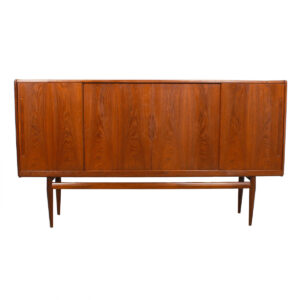 Danish Modern Teak Highboard / Bar / Storage Cabinet