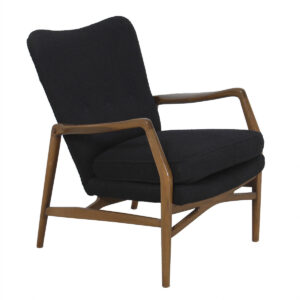 Rare Niels Jorgen Andersen Early 50’s Danish Modern Wingback Chair