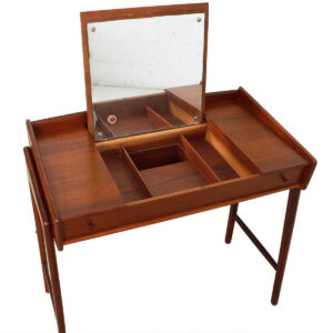 Rare 1950’s Danish Teak Vanity / Writing Desk by Madsen