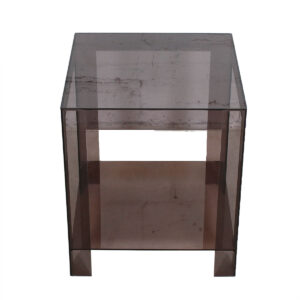 Mid Century Modern Parsons Style Accent Table