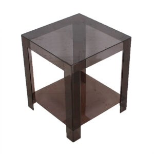Mid Century Modern Parsons Style Accent Table