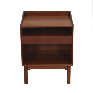 Pair of Peter Hvidt Teak Nightstands