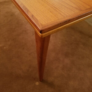 Colossal Niels Moller Teak Dining Table w / Pronounced Edge Banding