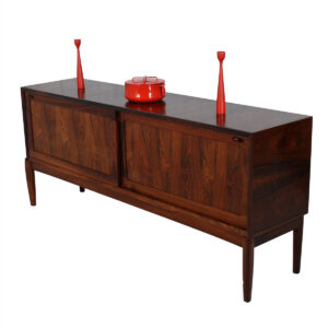 Rare Danish Modern Rosewood Sideboard by H.W. Klein — Superb!