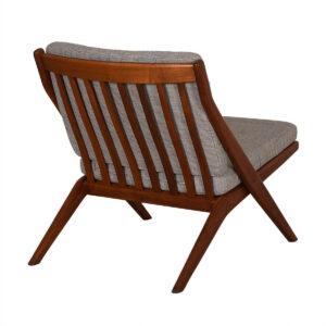 Dux Swedish Modern ‘Scissor’ Lounge Chairs – Pair
