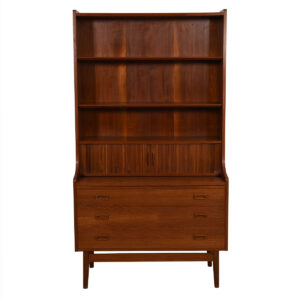 Danish Modern Teak Display / Bookcase / Secretary