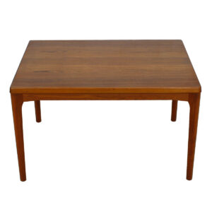 Apartment Sized Danish Modern Teak Expanding Dining Table