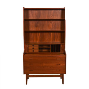 Danish Modern Teak Display / Bookcase / Secretary