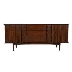 Mid Century Walnut Long Dresser / Sideboard